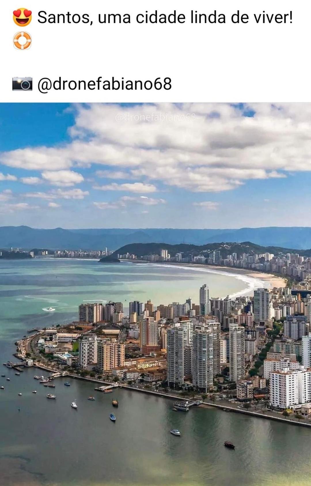 Vista Mar Na Praia Do Gonzaga Σάντος Εξωτερικό φωτογραφία